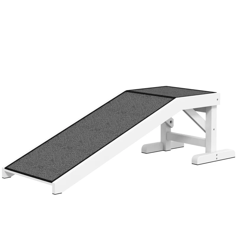 The ramp on a white background